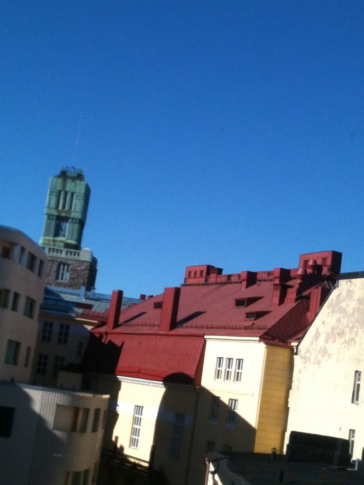 Northern city in sunshine: Helsinki