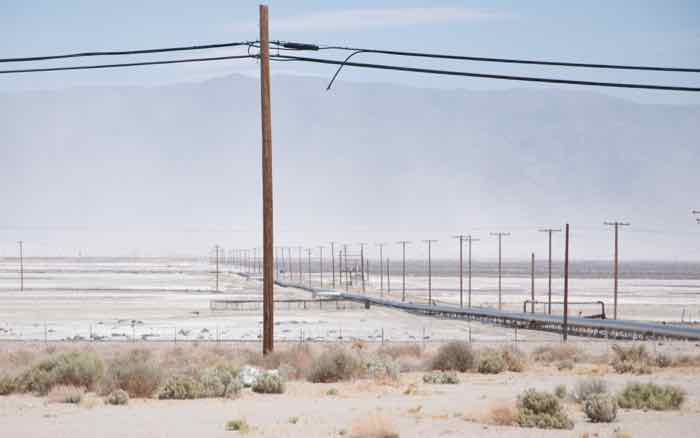 22 Borax storm - Trona, Mojave